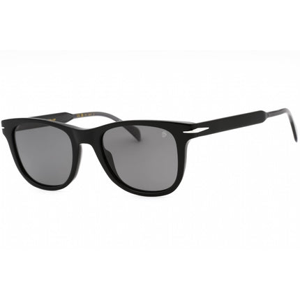 David Beckham Men's Sunglasses - Black Grey Plastic Square Frame | DB 1113/S 008A M9 ,