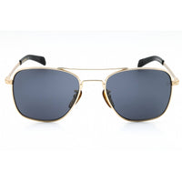 David Beckham Men's Sunglasses - Gold Metal Pilot Full Rim Frame | DB 7019/S 0J5G T4 ,
