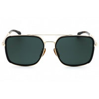 David Beckham Men's Sunglasses - Black Gold Metal Pilot Frame | DB 7083/G/S 02M2 MT ,