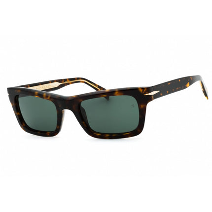 David Beckham Men's Sunglasses - Havana Plastic Rectangular Frame | DB 7091/S 086 ,
