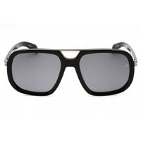 David Beckham Women's Sunglasses - Black Dark Ruthenium Full Rim | DB 7101/S 0ANS M9 ,