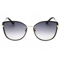 Gucci Women's Sunglasses - Black Metal Cat Eye Frame Grey Gradient Lens | GG0589SK 001 ,
