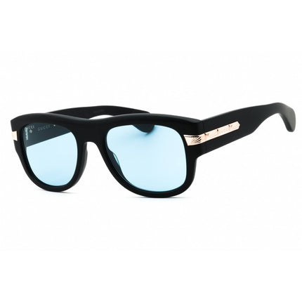 Gucci Men's Sunglasses - Black Acetate Square Full Rim Frame Blue Lens | GG1517S 002 ,