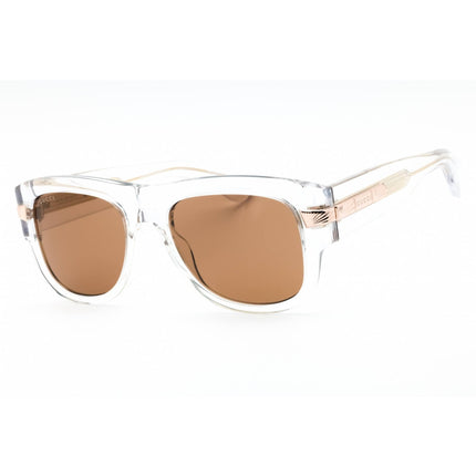 Gucci Men's Sunglasses - Crystal Acetate Square Shape Frame Brown Lens | GG1517S 004 ,