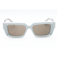 Gucci Unisex Sunglasses - Grey Acetate Rectangular Shape Full Rim Frame | GG1529S 004 ,