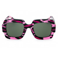 Gucci Women's Sunglasses - Pink/Black Acetate Rectangular Full Rim Frame | GG1547S 003 ,