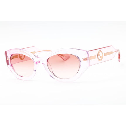 Gucci Women's Sunglasses - Pink Crystal Injected Propionate Cat Eye | GG1553S 003 ,