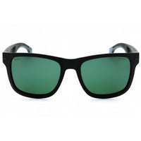 Hugo Boss Men's Sunglasses - Matte Black Grey Square Full Rim | BOSS 1496/S 0O6W 55 ,