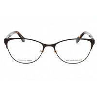Kate Spade Women's Eyeglasses - Havana Metal Cat Eye Full Rim Frame | HADLEE 0086 00 ,