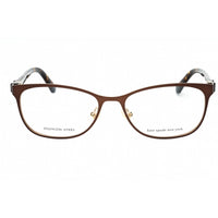 Kate Spade Women's Eyeglasses - Brown Metal Rectangular Full Rim Frame | Jonae 009Q 00 ,