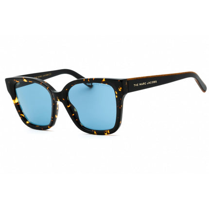 Marc Jacobs Women's Sunglasses - Havana Black Square Full Rim | MARC 458/S 0581 KU ,