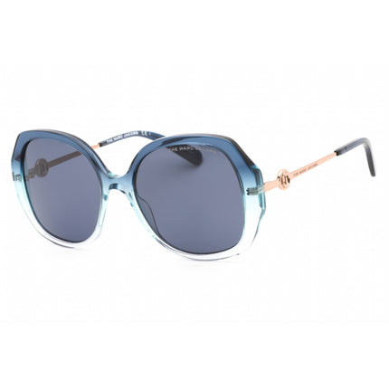 Marc Jacobs Women's Sunglasses - Blue Azure Butterfly Frame | MARC 581/S 0ZX9 KU ,
