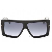 Marc Jacobs Women's Sunglasses - Black Crystal Rectangular Frame | MJ 1061/S 07C5 9O ,