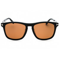 Tom Ford Men's Sunglasses - Shiny Black Acetate Square Full Rim Frame | FT0930-F 01E ,