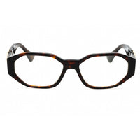Versace Women's Eyeglasses - Havana Plastic Irregular Full Rim Frame | 0VE3320U 108 ,