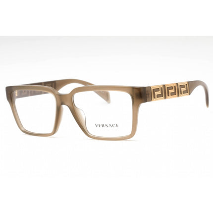 Versace Women's Eyeglasses - Opal Brown Plastic Rectangular Full Rim | 0VE3339U 5407 ,