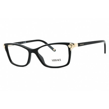 Versace Women's Eyeglasses - Black Plastic Cat Eye Shape Full Rim Frame | VE3156 GB1 ,