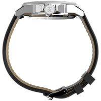 Timex Men's Watch Essex Quartz Blue Dial Leather Strap Watch | TW2V43200 ,