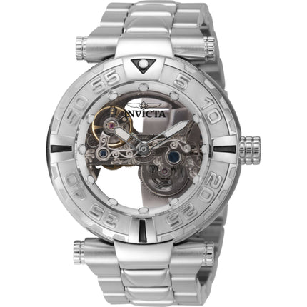 Invicta Men's Watch - Subaqua Automatic Ghost Bridge Dial Silver Bracelet | 45891 ,