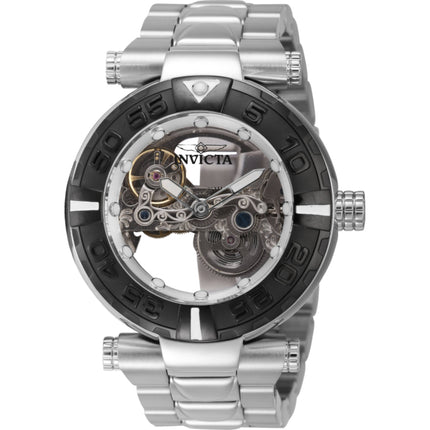 Invicta Men's Watch - Subaqua Automatic Rotating Bezel Silver Steel Bracelet | 45893 ,