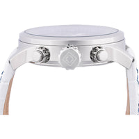 Invicta Men's Watch - Bolt Quartz Chronograph Blue Dial White Leather Strap | 46559 ,