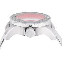 Invicta Men's Watch - Vintage Quartz Chronograph Red Dial Mesh Bracelet | 48013 ,