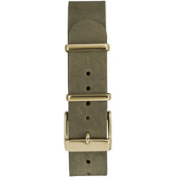 Timex Women's Watch - Fairfield Quartz Cream Dial Green Leather Strap | TW2P98500 ,