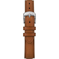 Timex Women's Watch - Meriden Quartz Silver Tone Dial Brown Leather Strap | TW2R89600 ,