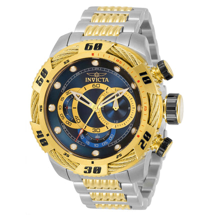 Invicta Men's Watch - Speedway Chronograph Blue and Gold Tone Dial Bracelet | 34160 ,