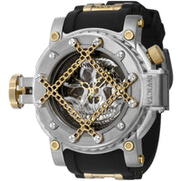 Invicta Men's Watch - Pro Diver Automatic Gold Tone and Black Dial Strap | 38581 ,