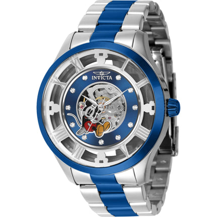 Invicta Men's Watch - Disney Mickey Mouse Mechanical Two Tone Steel Bracelet | 41366 ,