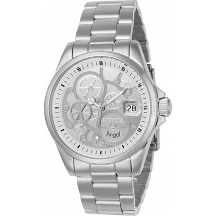Invicta Women's Watch - Angel Quartz Silver Dial Stainless Steel Bracelet | 23567 ,