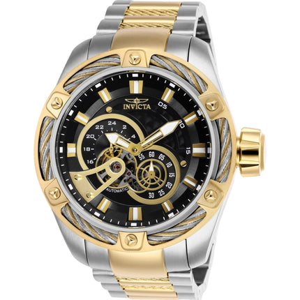 Invicta Men's Watch - Bolt Automatic Grey, Black and Gold Tone Dial Bracelet | 26777 ,