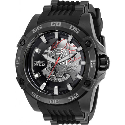 Invicta Men's Watch - Star Wars Automatic Black and Gunmetal Dial Strap | 31691 ,
