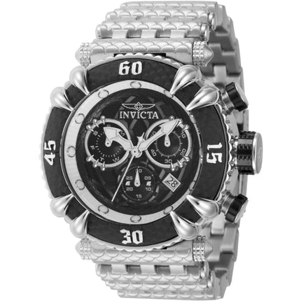 Invicta Men's Watch - Subaqua Quartz Chronograph Black Dial Steel Bracelet | 43894 ,