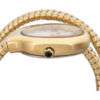 Invicta Women's Watch - Mayamar White MOP Dial Yellow Gold Wrap Bracelet | 44501 ,