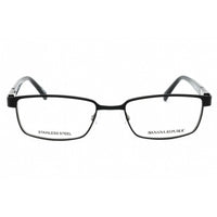 Banana Republic Men's Eyeglasses - Matte Black Ruthenium Rectangular | BR 100 0TI7 00 ,