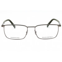 Banana Republic Men's Eyeglasses - Matte Grey Metal Rectangular Frame | BR 103 0FRE 00 ,
