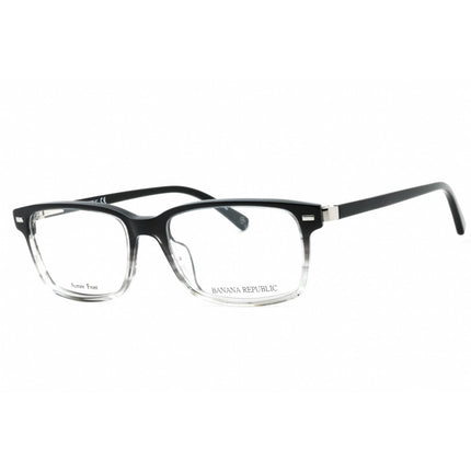 Banana Republic Men's Eyeglasses - Shaded Black Grey Rectangular | BR 112 0U76 00 ,