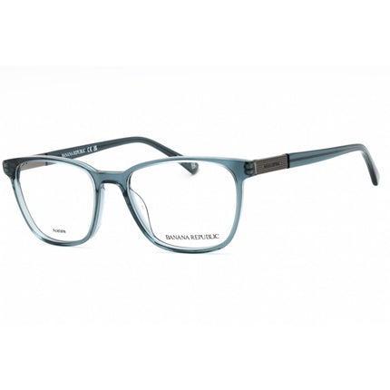 Banana Republic Men's Eyeglasses - Grey Blue Square Full Rim Frame | BR 114 009V 00 ,