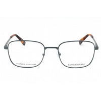Banana Republic Men's Eyeglasses - Matte Grey Blue Metal Square Frame | BR 118 08HT 00 ,
