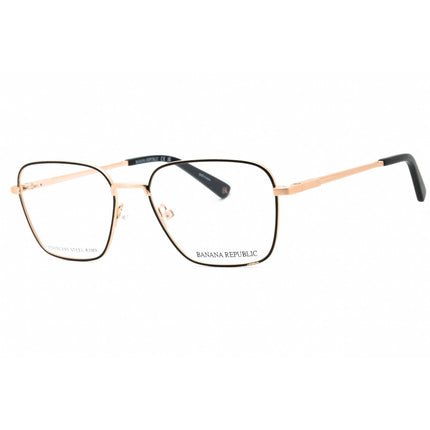 Banana Republic Men's Eyeglasses - Antique Gold Metal Square Frame | BR 119 0OUN 00 ,