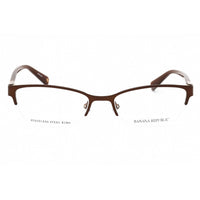 Banana Republic Women's Eyeglasses - Matte Brown Metal Half Rim Frame | BR 200 0YZ4 00 ,