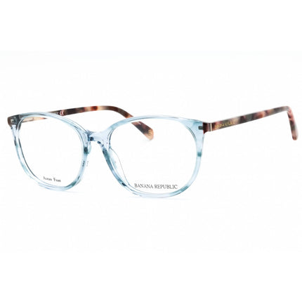 Banana Republic Women's Eyeglasses - Blue Crystal Cat Eye Full Rim | BR 202 0OXZ 00 ,