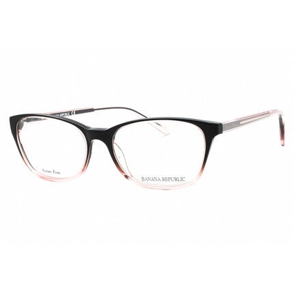 Banana Republic Women's Eyeglasses - Brown Pink Plastic Cat Eye Frame | BR 204 0DQ2 00 ,