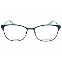 Banana Republic Women's Eyeglasses - Matte Teal Metal Square Frame | BR 205 0PYW 00 ,