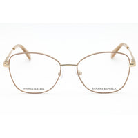 Banana Republic Women's Eyeglasses - Beige Gold Metal Cat Eye Frame | BR 208 084A 00 ,