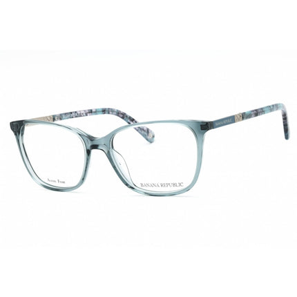Banana Republic Women's Eyeglasses - Crystal Teal Square Full Rim | BR 217 0VGZ 00 ,