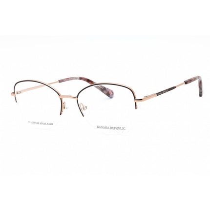 Banana Republic Women's Eyeglasses - Burgundy Wine Cat Eye Frame | BR 218 0SK4 00 ,