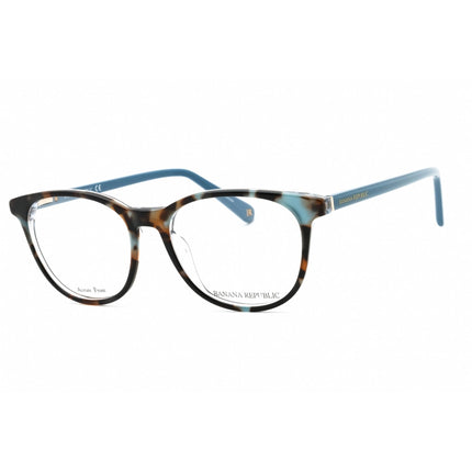 Banana Republic Women's Eyeglasses - Brown Blue Havana Square Frame | BR 222 0X8Q 00 ,